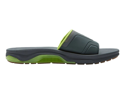 Sandalias Quiksilver Mathodic Recovery Slide Gris para Hombre