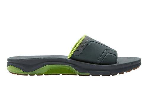 Sandalias Quiksilver Mathodic Recovery Slide Gris para Hombre