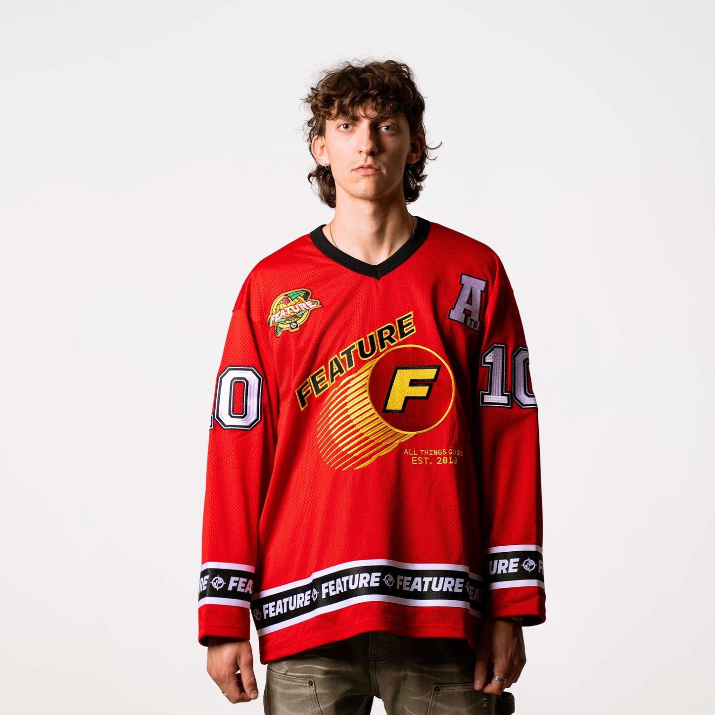 Howe Sweater Jersey Red