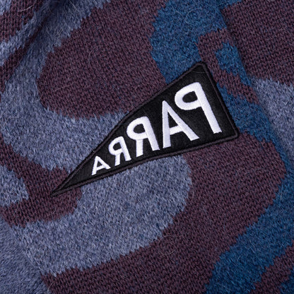 Stupid Lava Lamp Knitted Pullover Dark Mahogany