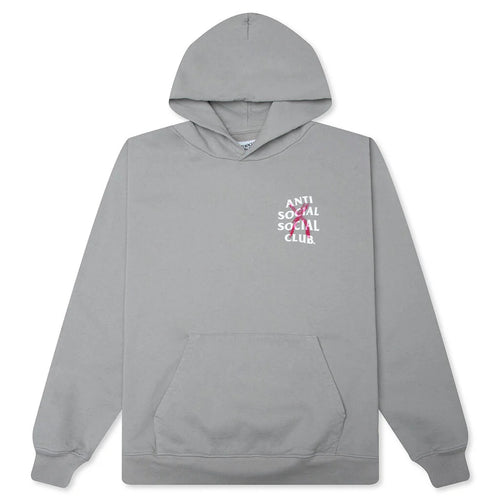 Cancelled Hand Painted Hoodie Grey