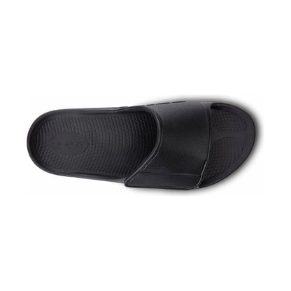 Unisex Ooahh Sports Flex Sandals in Black Matte