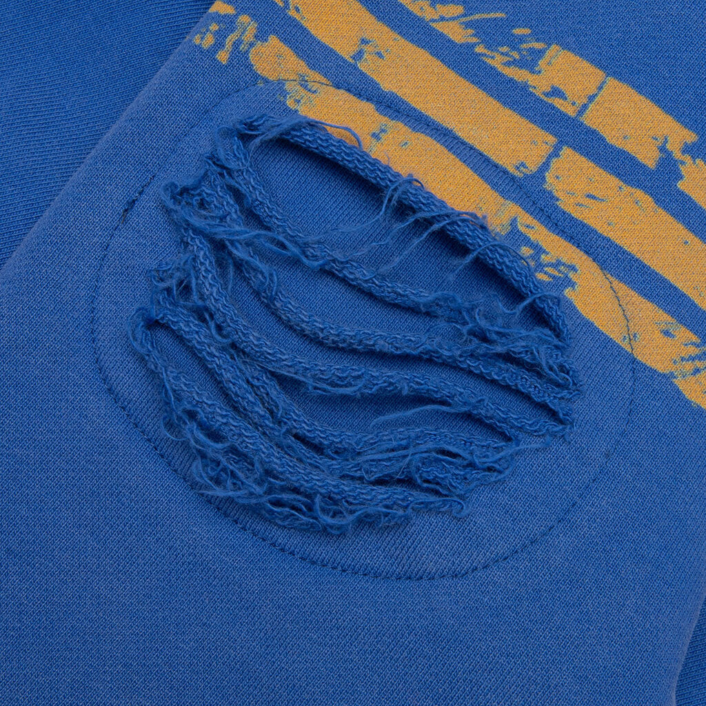 Roadster Zip Hoodie Blue Yellow