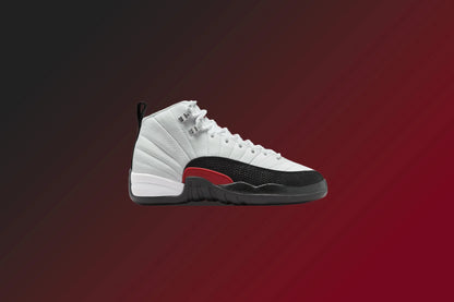 Air Jordan 12 Retro GS White Gym Red Black