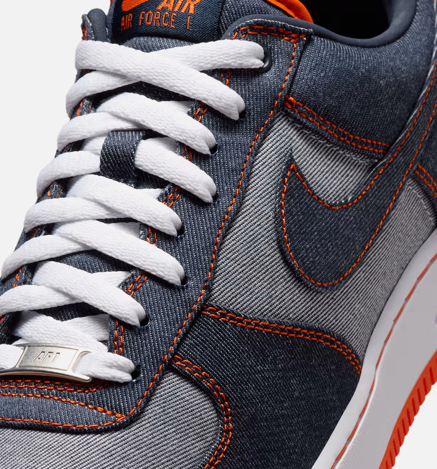 Air Force 1 Low Protro Obsidian And White Mens Lifestyle Shoe Obsidian Safety Orange White