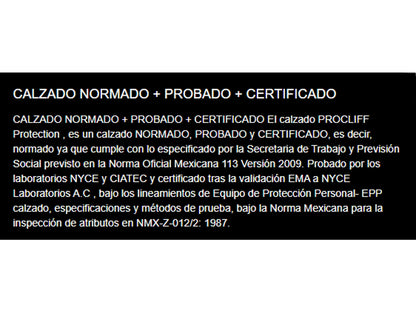 Botas Cliff Negro para Hombre