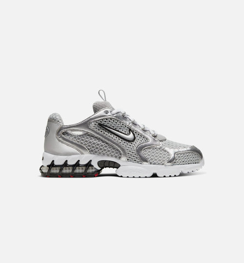Air Zoom Spiridon Cage 2 Mens Lifestyle Shoe Smoke Grey Metallic Silver