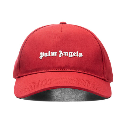 Classic Logo Cap Red Silver