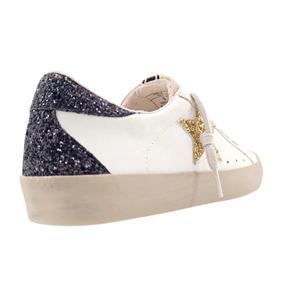 Pamela Glitter Lace Up Sneakers