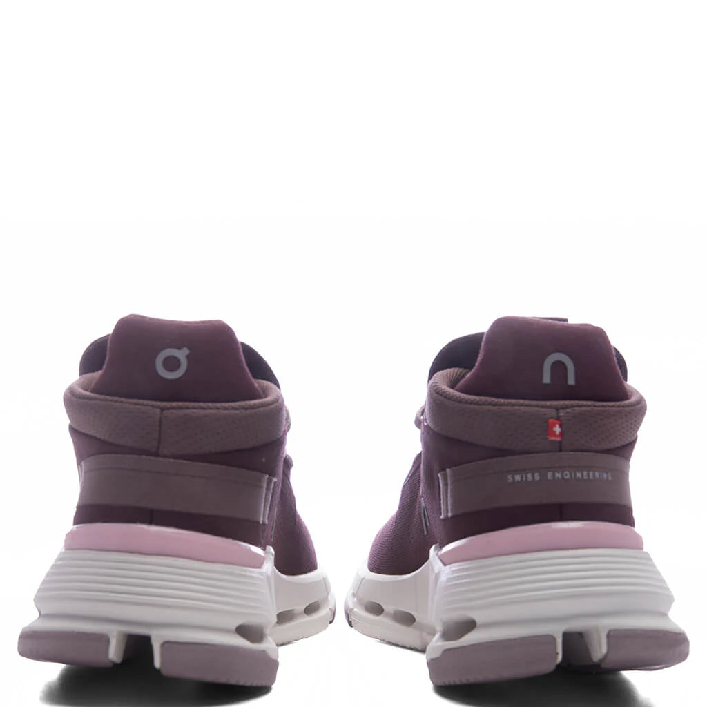 Womens Cloudnova 2 Maroon Peony