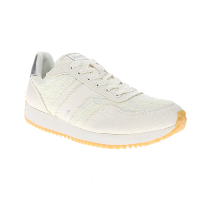 Rena Floral Lace Lace Up Sneakers