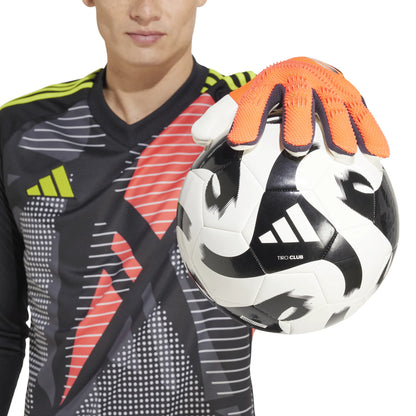 adidas Predator Pro Promo Goalkeeper Soccer Gloves Orange Black