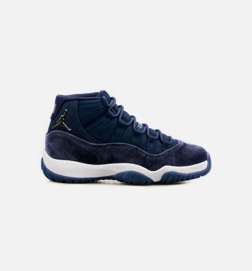 Air Jordan 11 Midnight Navy Womens Lifestyle Shoe Blue