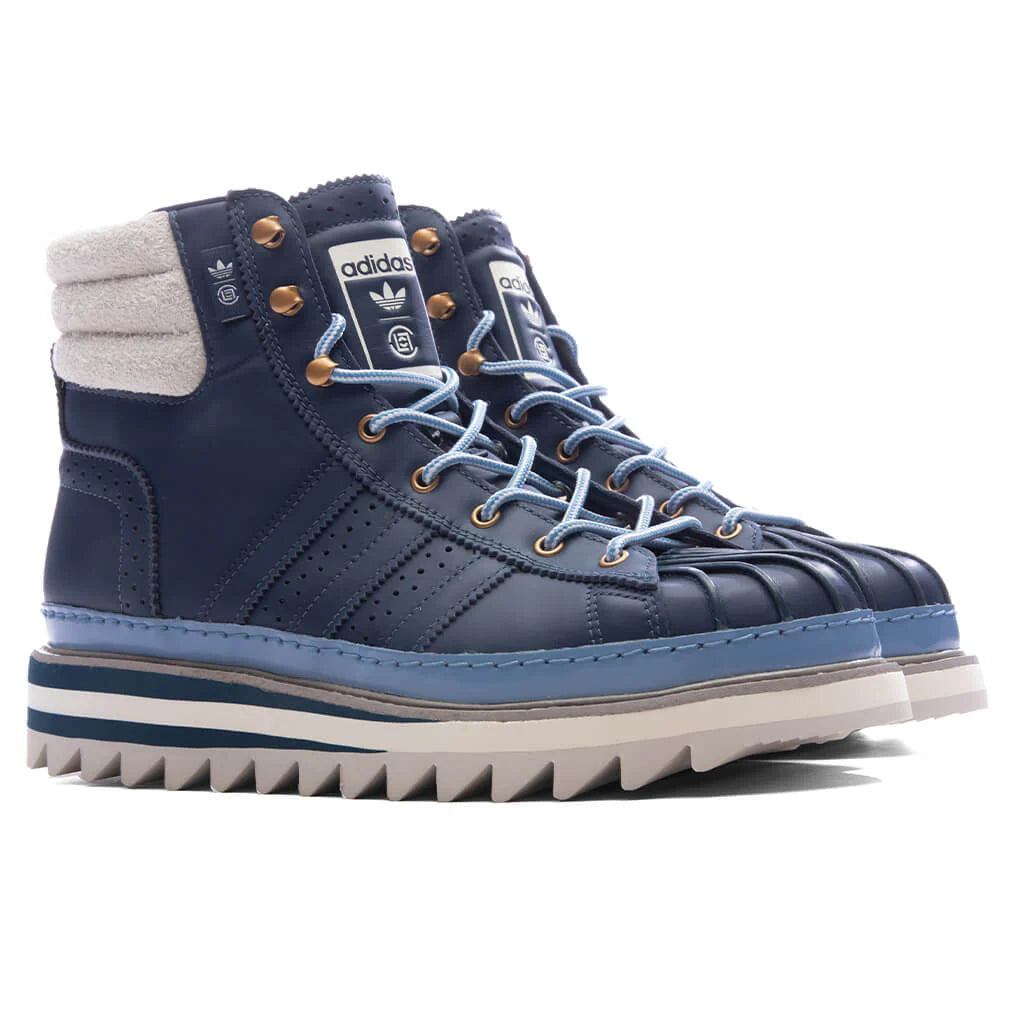 Adidas x CLOT Pro Model By Edison Chen Mineral Blue Cream White