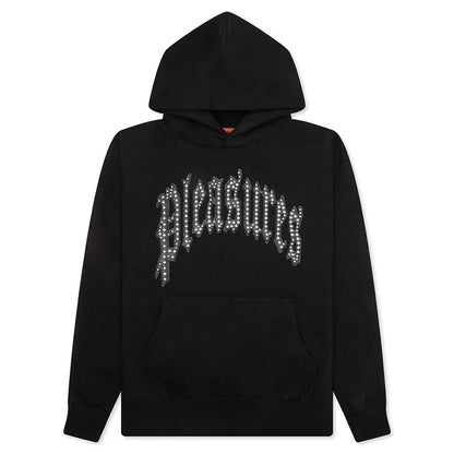 Twitch Studded Hoodie Black