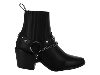 Botines Mauri Valero Negro para Mujer