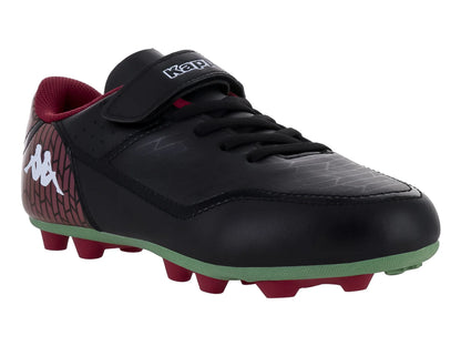 Tenis de Fútbol Kappa Kombat Player Negro y Verde para Niño