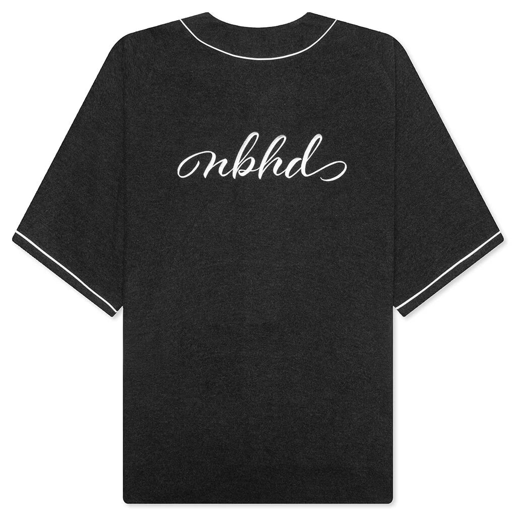 Baseball S S Shirt Black