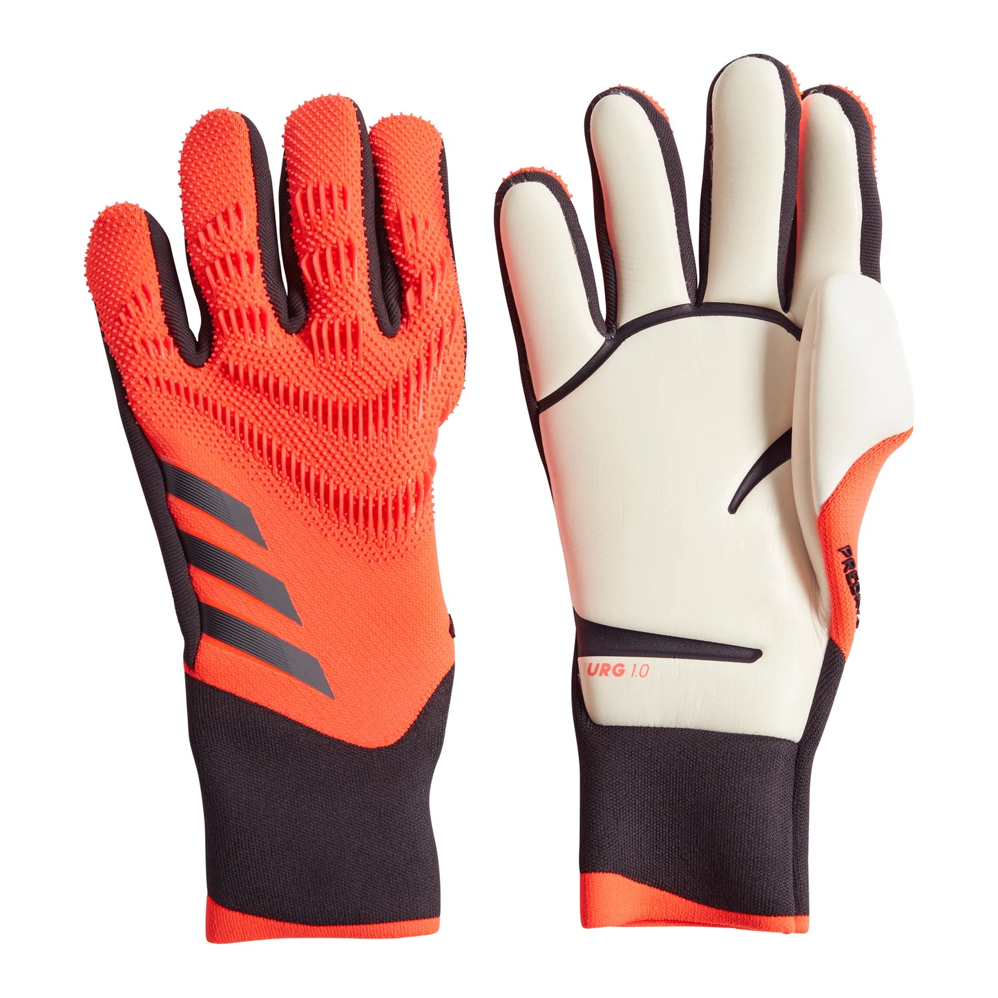 adidas Predator Pro Promo Goalkeeper Soccer Gloves Orange Black