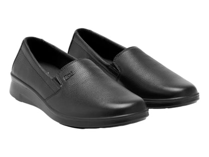 Zapatos Planos Flexi Negros para Mujer