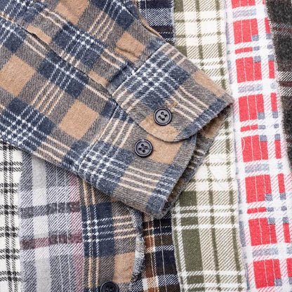 Needles Flannel Shirt Ribbon Shirt Assorted