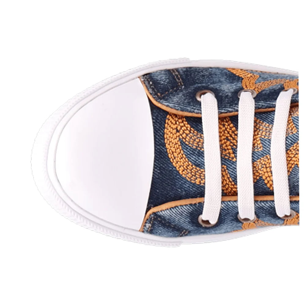 Game Day Embroidered High Top Sneakers