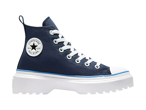 Tenis Converse Chuck Taylor All Star Lugged Lift Azul para Niña