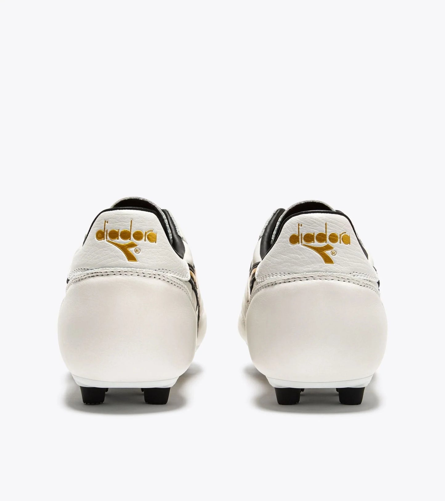 Diadora Brasil LT MDPU Firm Ground Soccer Cleats White Gold