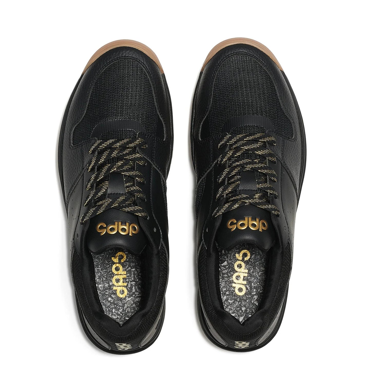 DAPS DESI Low Black Mens Pickleball Shoes