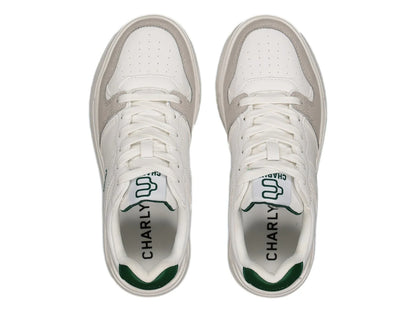 Tenis Charly Blanco y Verde para Hombre