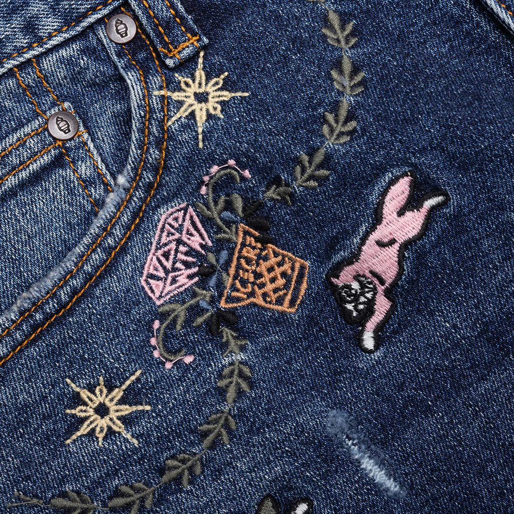 The Drums Chocolate Fit Jeans Whipcream