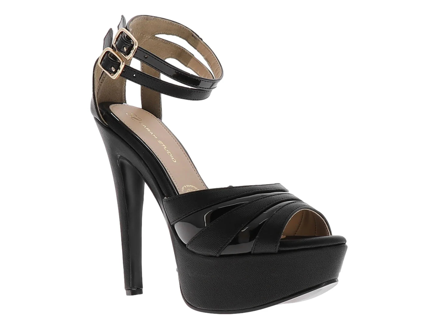 Zapatillas Sarah Serguei Negro para Mujer