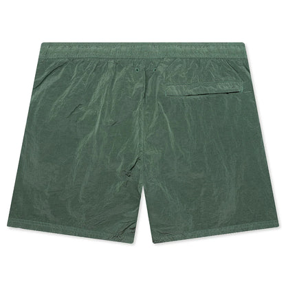 Nylon Metal Regular Fit Shorts Light Green