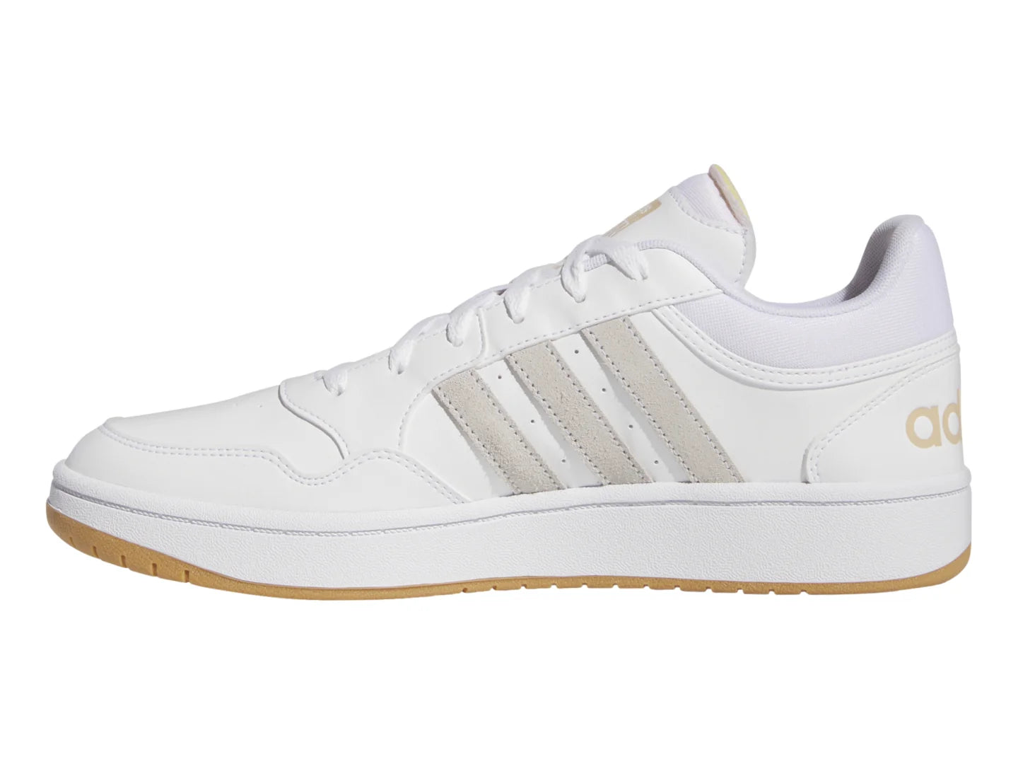 Tenis Adidas Hoops 30 Blanco y Beige para Hombre
