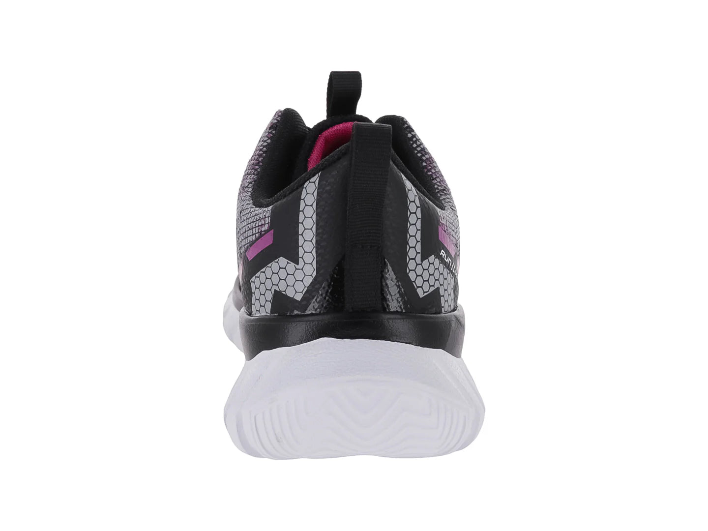 Tenis MAKENA Negro y Fucsia para Mujer