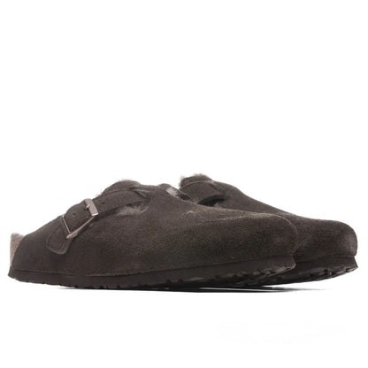 Wide Boston Shearling Mocha