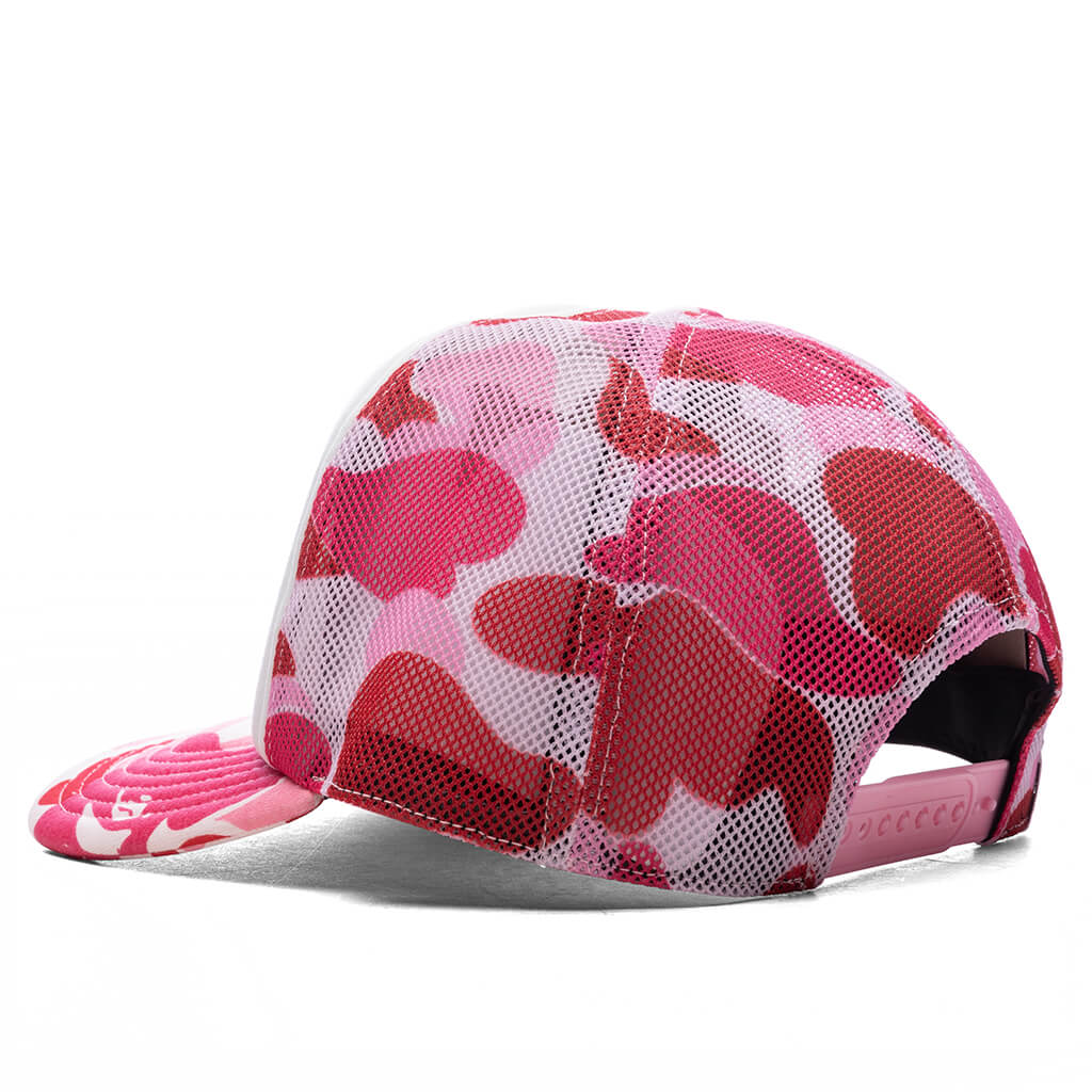 ABC Camo NYC Logo Mesh Cap Pink