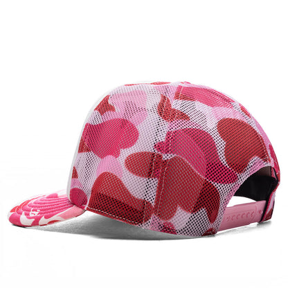 ABC Camo NYC Logo Mesh Cap Pink
