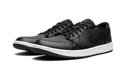 Air Jordan 1 Golf Low Black Croc