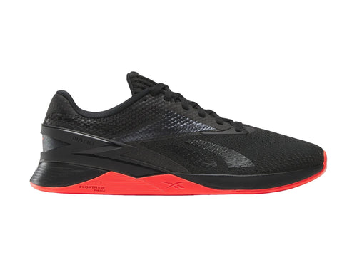 Tenis Reebok Nano X3 Negro con Rojo para Hombre