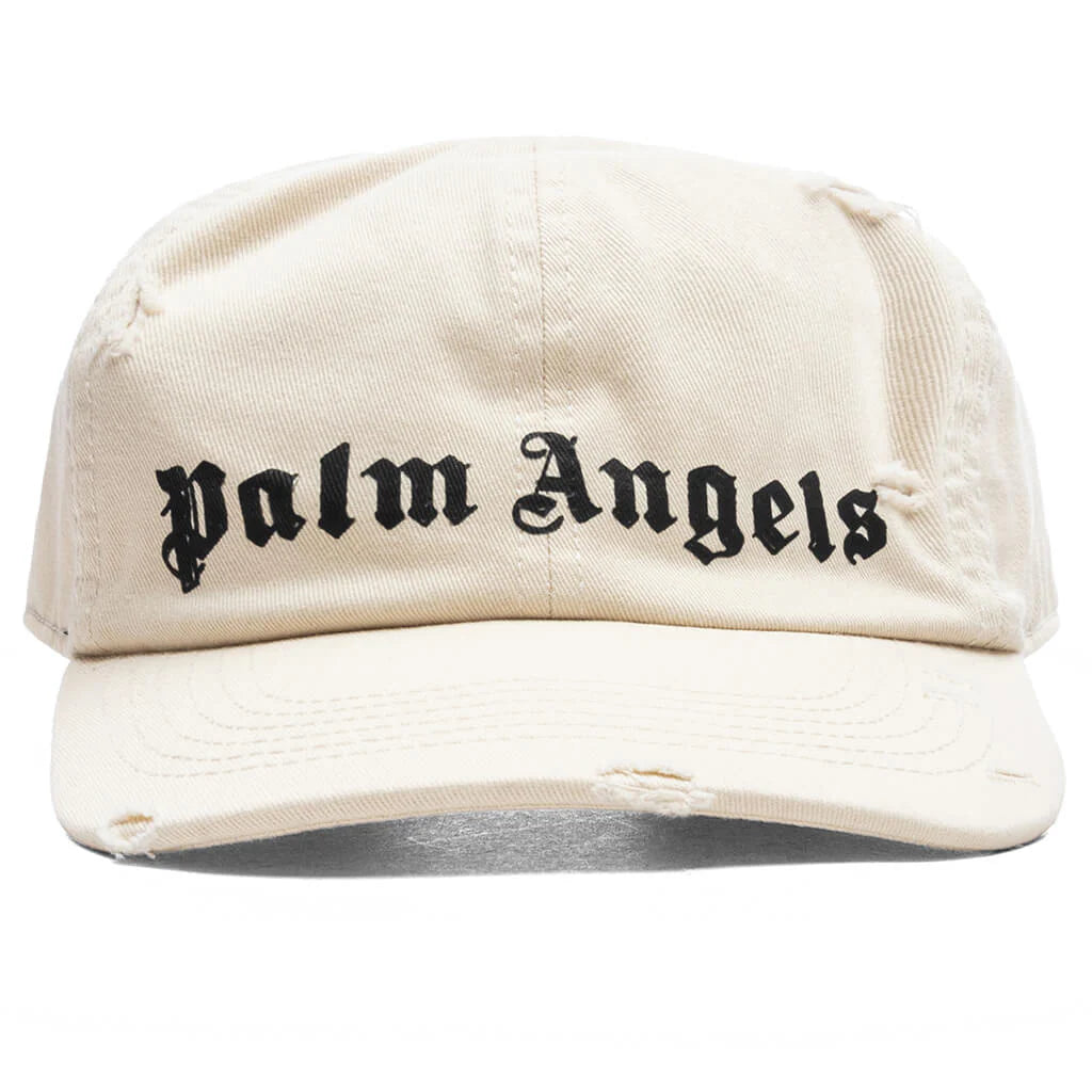 PA Monogram Cap Off White Black