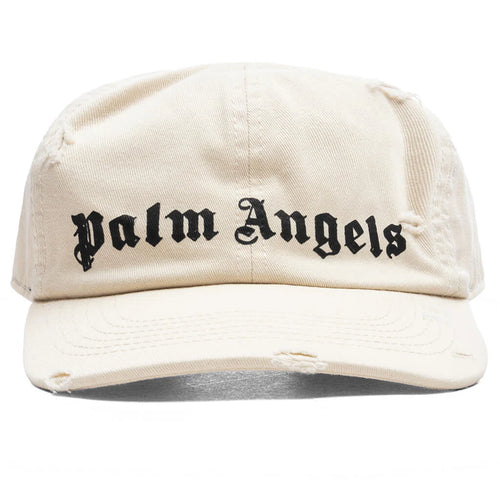 PA Monogram Cap Off White Black