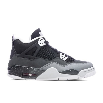 Air Jordan 4 Retro GS Fear Black White Anthracite Black