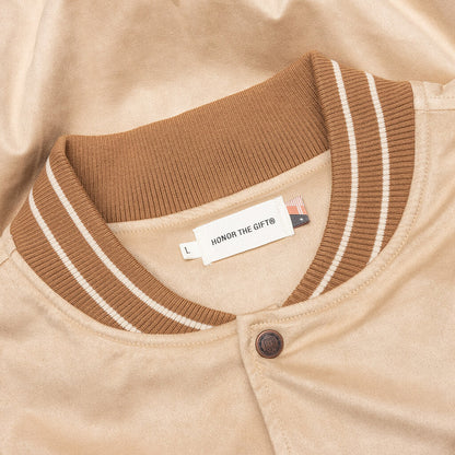 Oil Head Varsity Tan