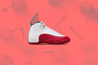 Air Jordan 12 Retro GS Cherry White Black Varsity Red