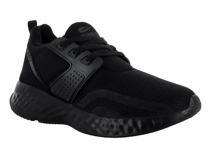 Tenis Kinect Negro Monocromo para Mujer