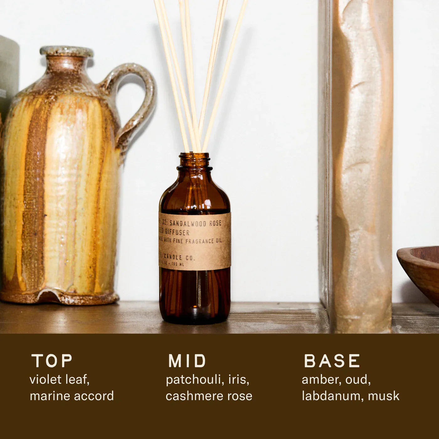 Sandalwood Rose– Reed Diffuser