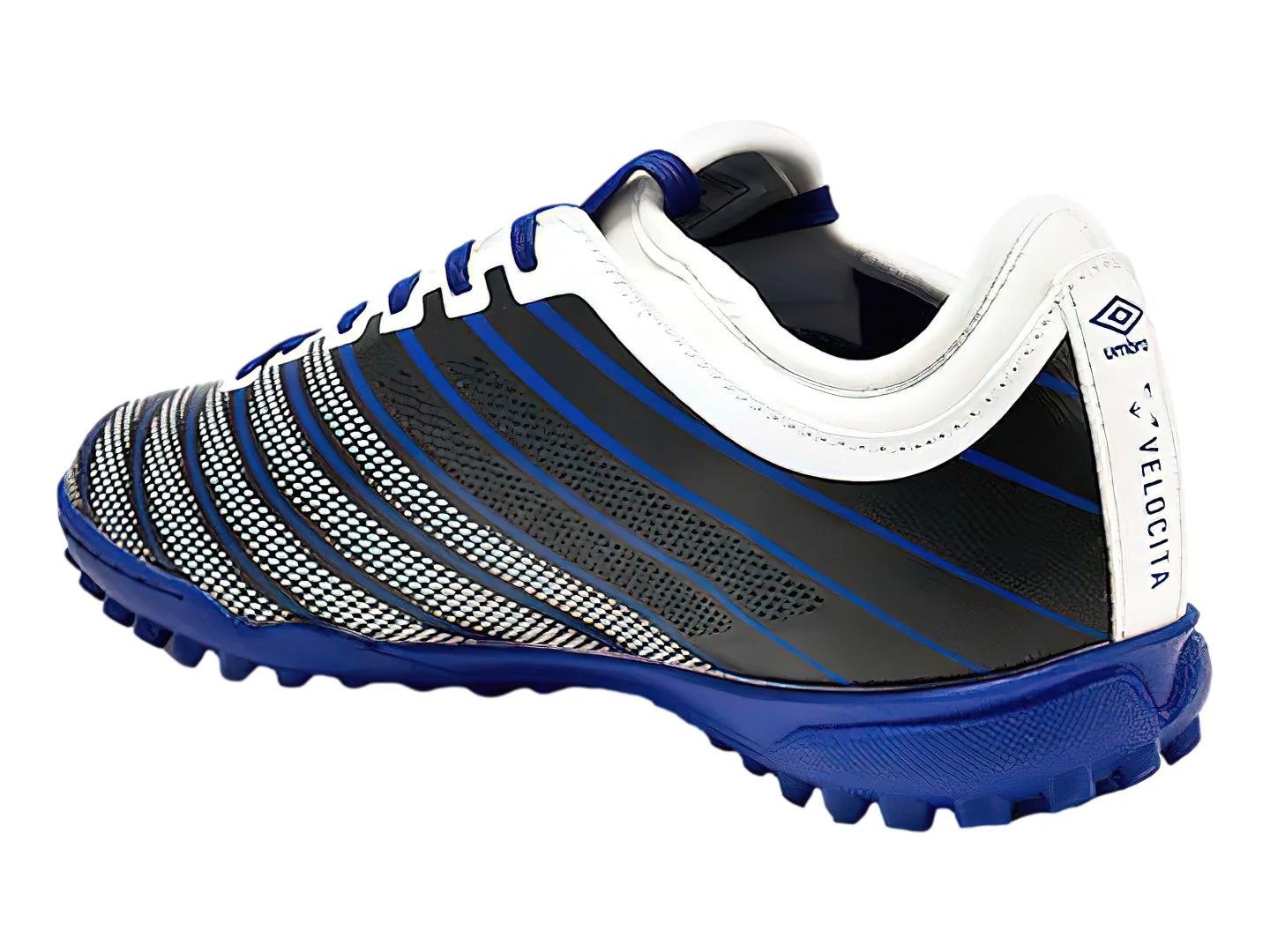 Tenis de Fútbol Umbro Velocita Elixir Club Blanco y Azul para Hombre