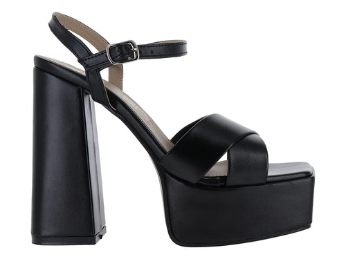 Sandalias de Plataforma ROZE Negro para Mujer