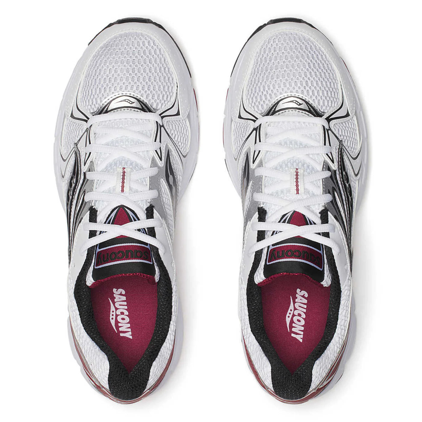 Men's Saucony Ride Millenium - "White/Red"